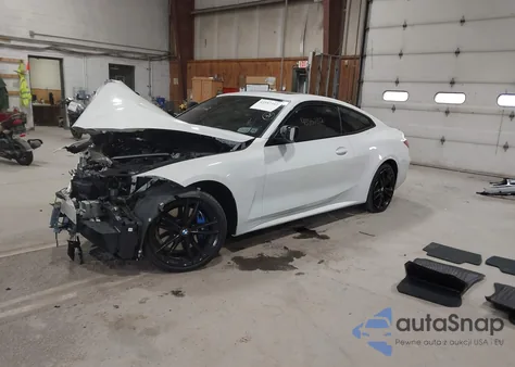 2022 BMW M440I xDrive из США, поврежденный, VIN WBA13AR07NCH84803